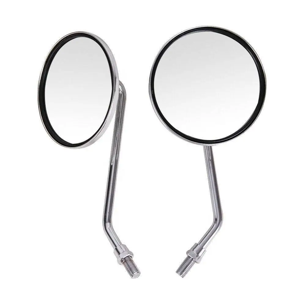 Mirror Handlebar Convex - 1pair Motorcycle Scooter Mirror For Triumph
