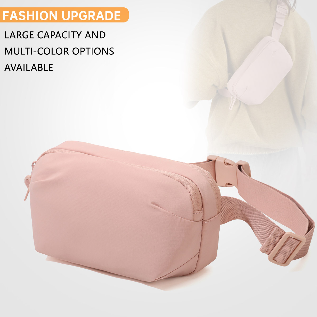 Cycling For Commute - Mini Chest Bag, Mobile Phone Bag,