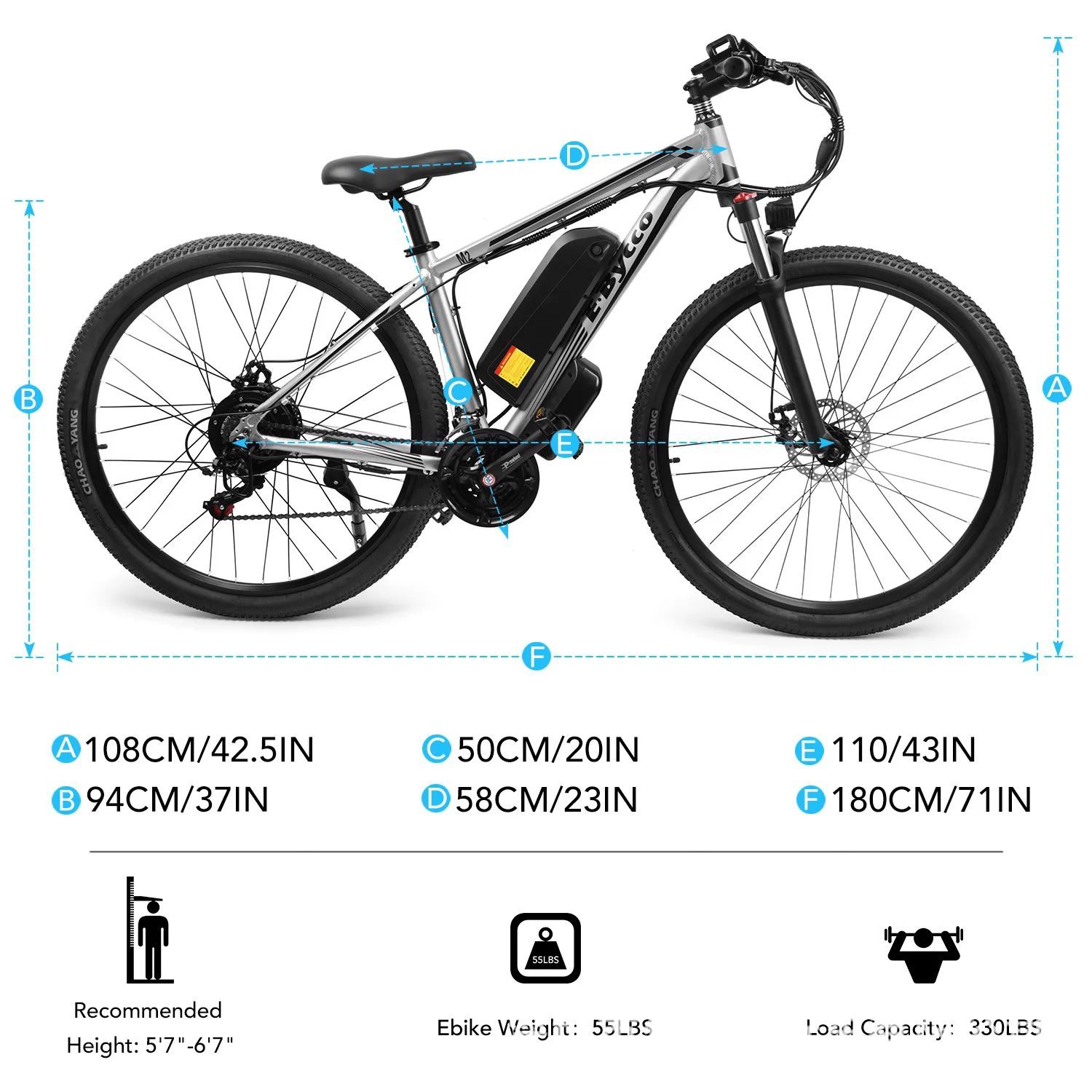Commuting With Road Bike - Bike 750W48V17.5AH Lithium 29x2.1 tire Mountain