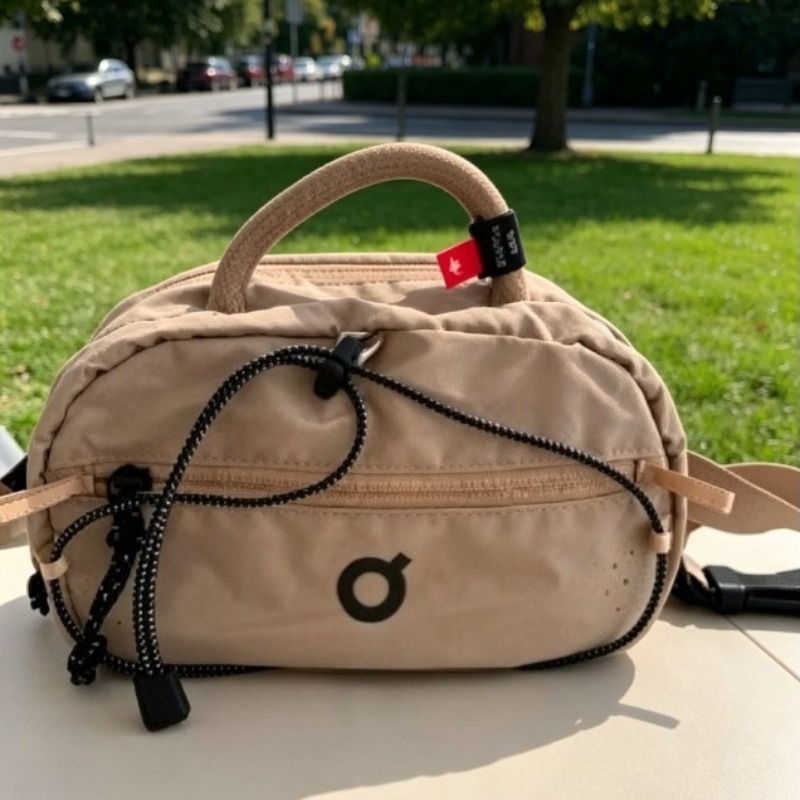 Cycling For Commute - Trendy Nylon Small Square Bag for