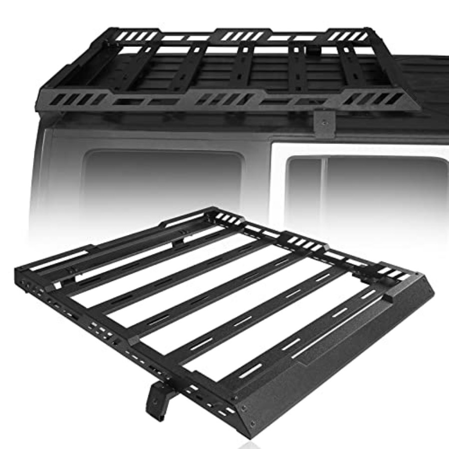 Cargo Rack Aluminum - Wrangler JK Roof Rack Cargo Basket