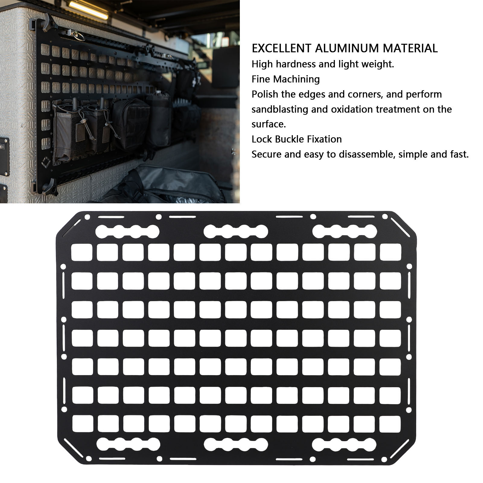 Trunk Side Cargo Organizer Rac - Cargo Rack Aluminum ulasan dan harga