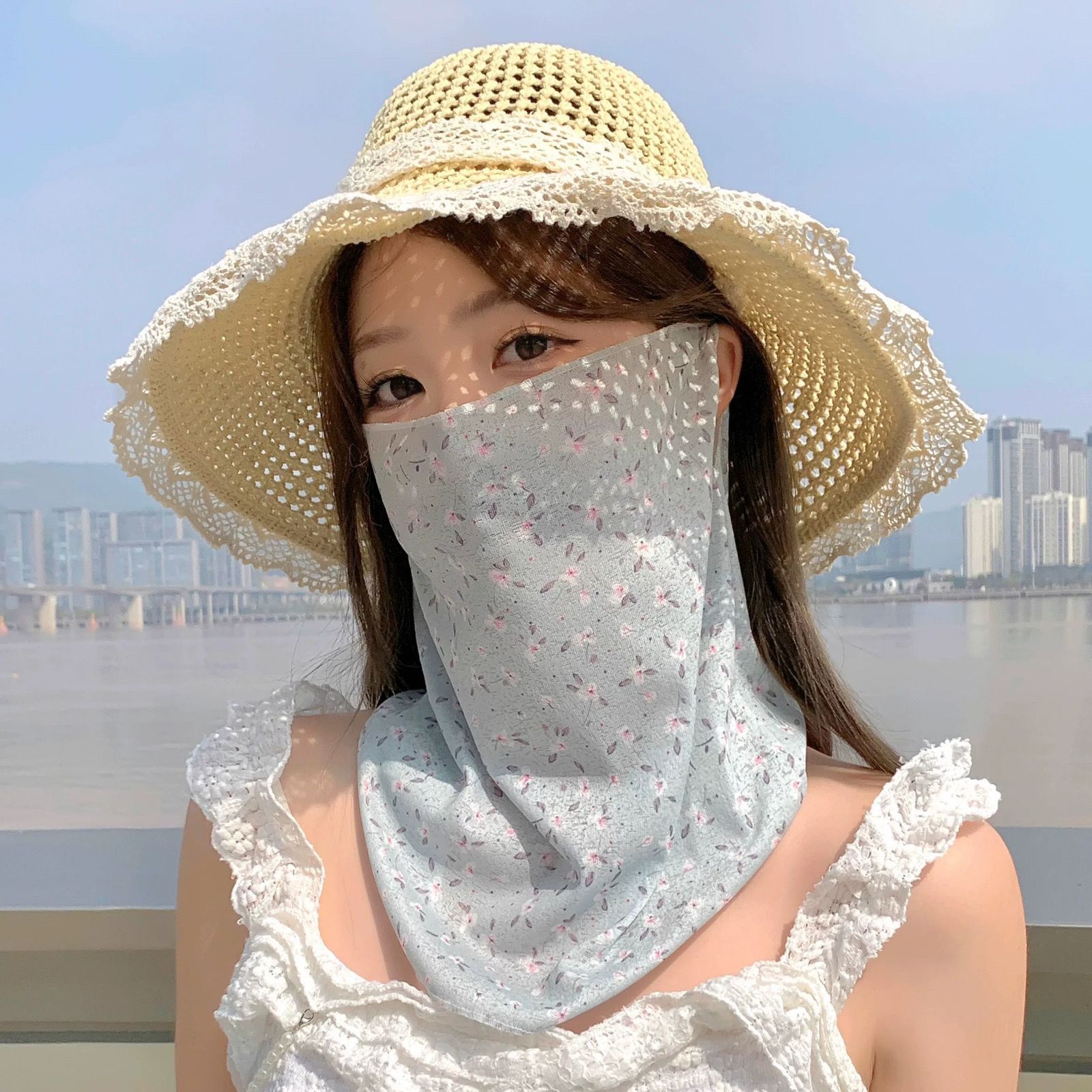 Summer Full-Face Windproof Mas - Cycling Loop ulasan dan harga