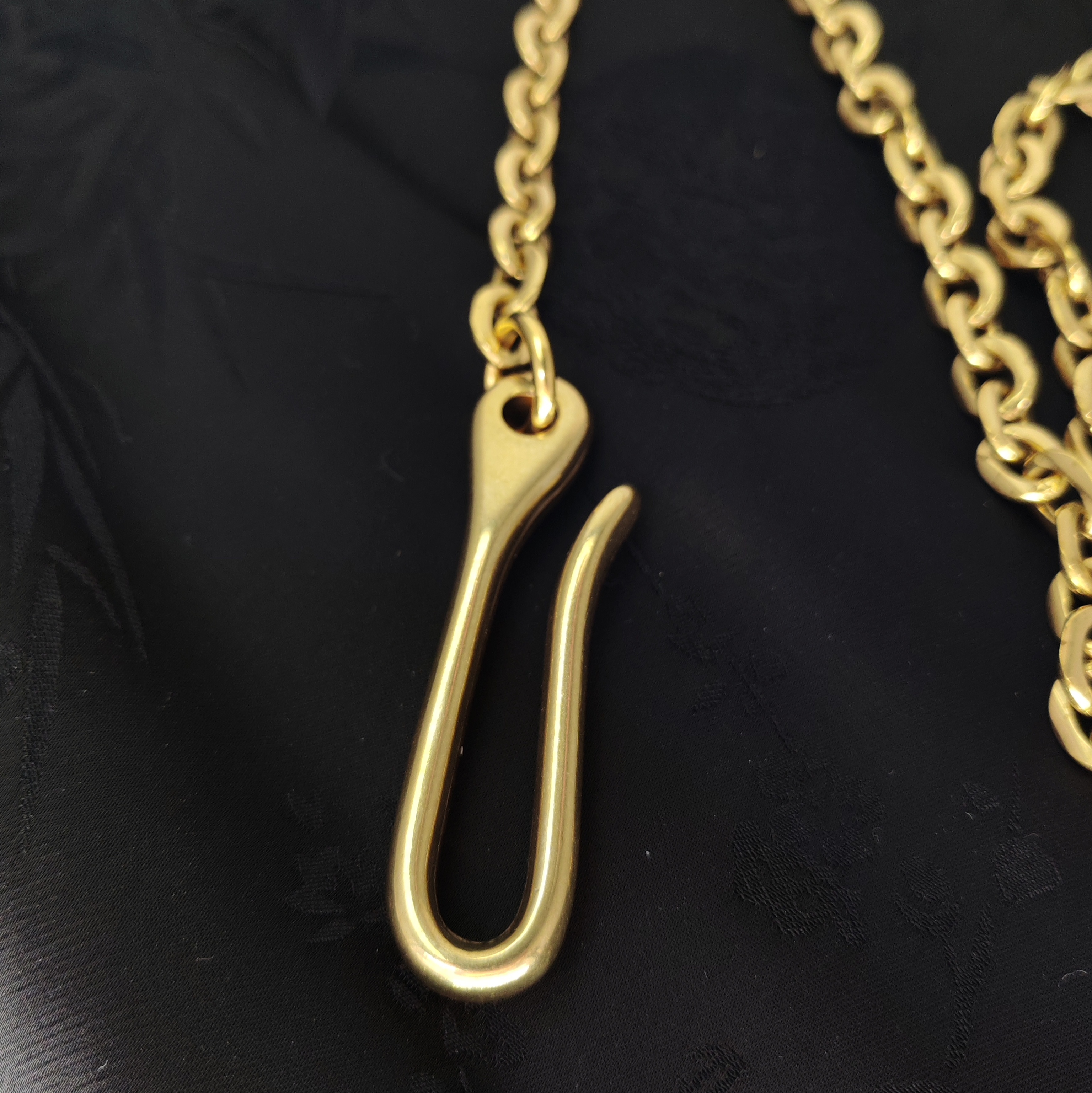 Fine Brass Wallet Jean  Japane - Chain Lock Combination ulasan dan harga