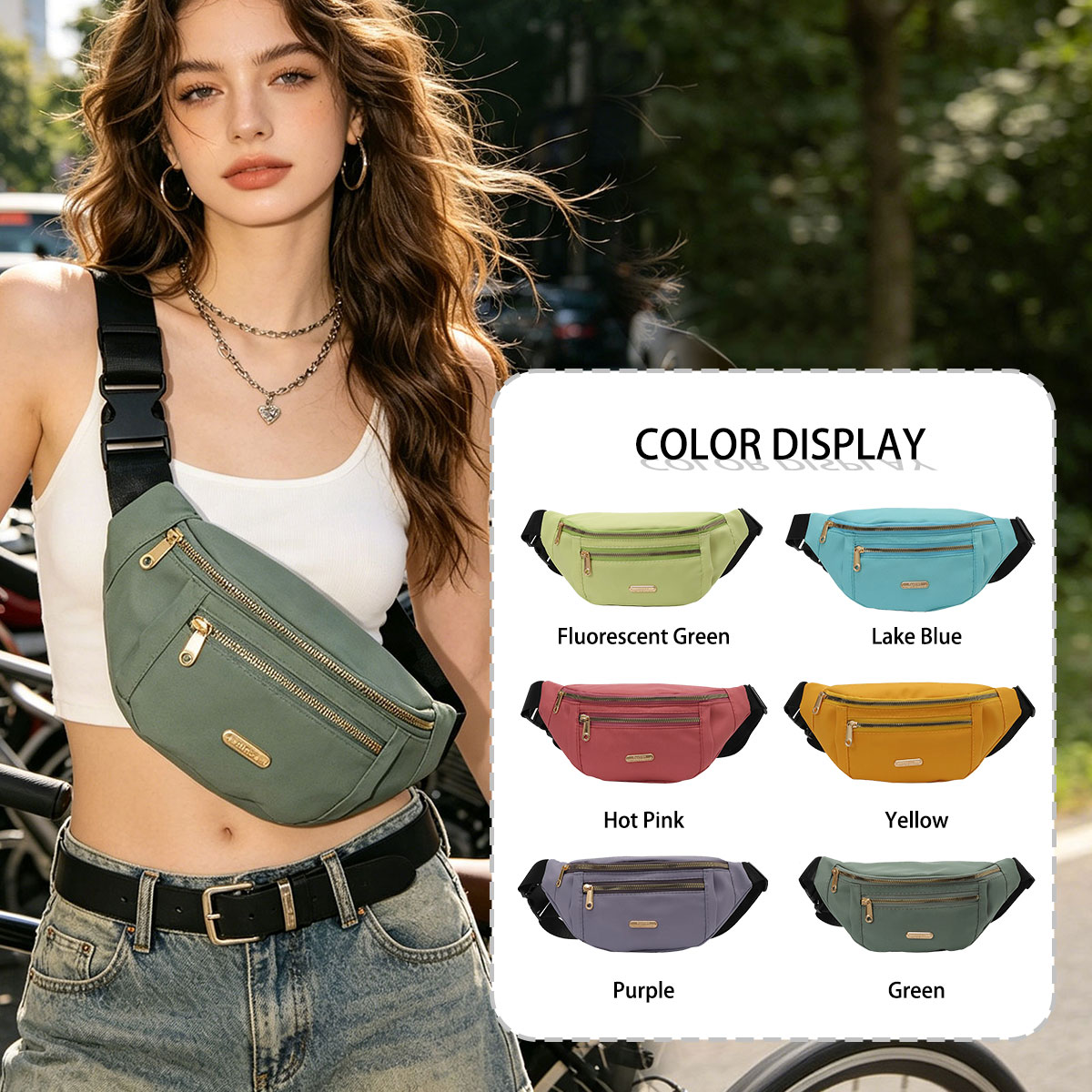 Fashion Casual Solid Color Wom - Cycling For Commute ulasan dan harga