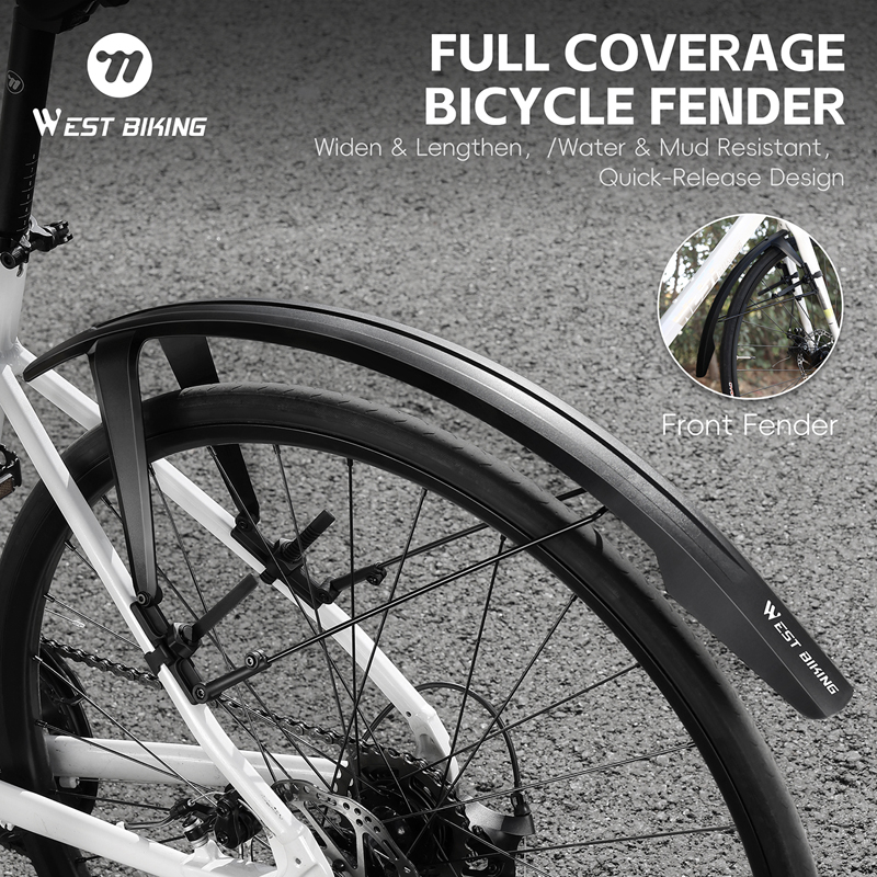 WEST BIKING Bike Fender Set 2P - Fender Mudguard Set ulasan dan harga