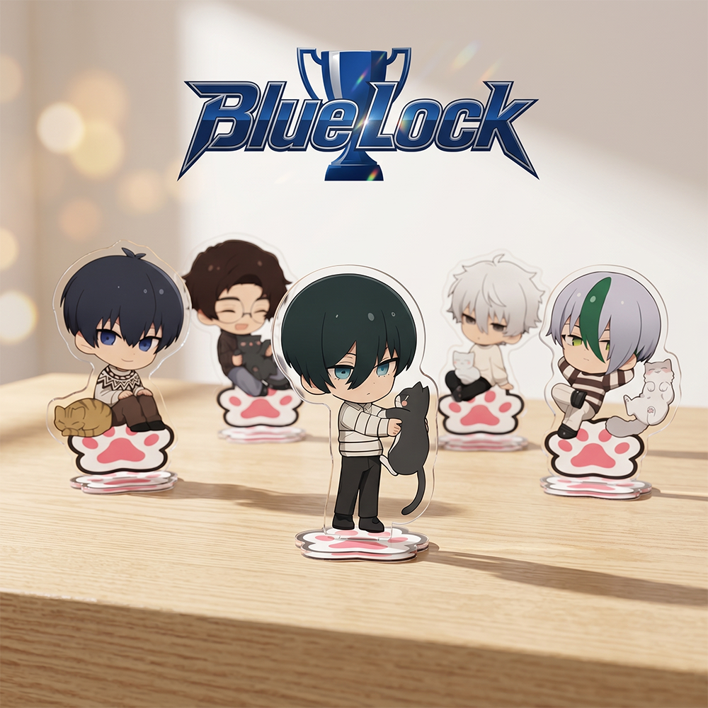 Blue Lock Cat Style 10CM Doubl - Chain Lock Combination ulasan dan harga