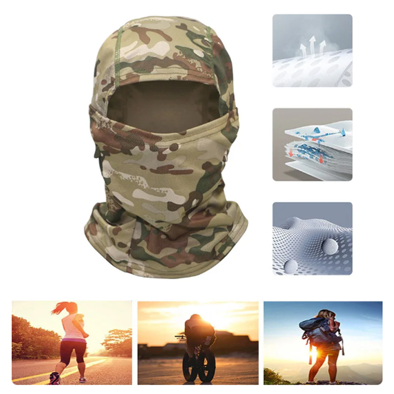 Camouflage Balaclava 3D Face M - Cycling Loop ulasan dan harga