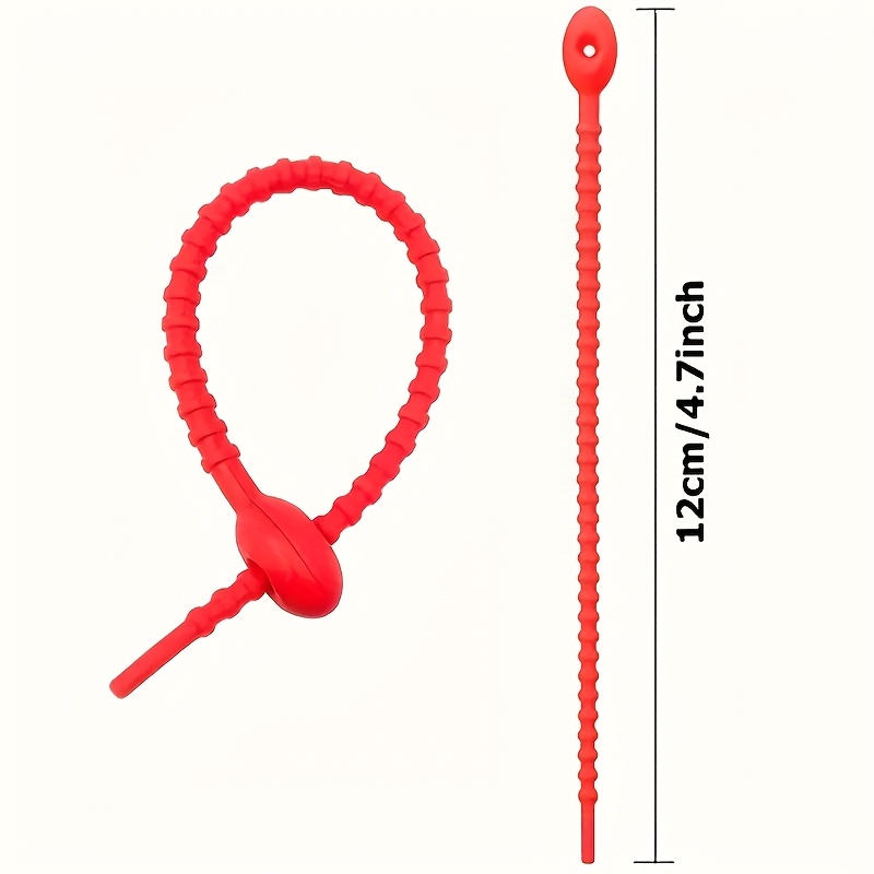 Silicone Cable Ties, 30PCS Reu - Cable Lock Flexible ulasan dan harga