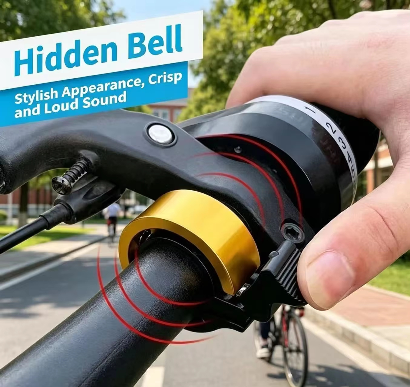 2026 Hot Bicycle Bell with Lou - Bell Handlebar Ring ulasan dan harga