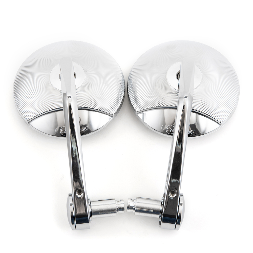 Evomosa Motorcycle Chrome Conv - Mirror Handlebar Convex ulasan dan harga