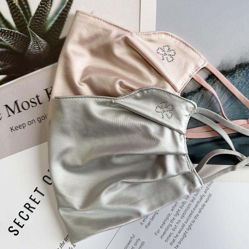 Ice Silk Satin Face Cover Wome - Cycling For Commute ulasan dan harga
