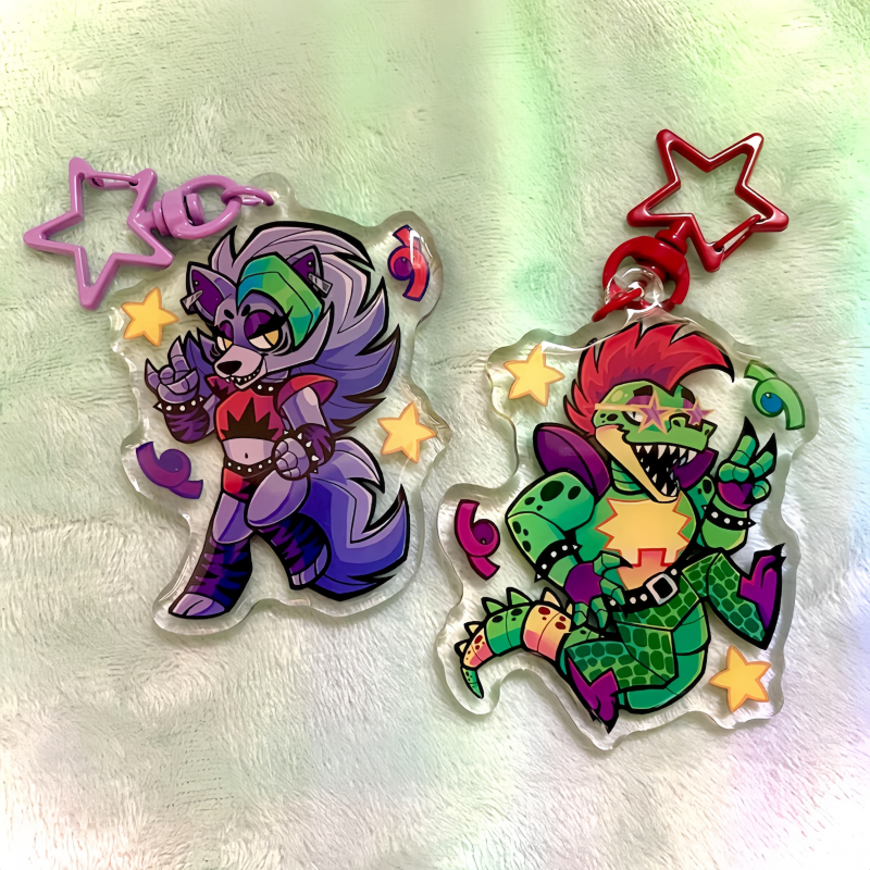 Anime Character FNAF Security  - Chain Lock Combination ulasan dan harga