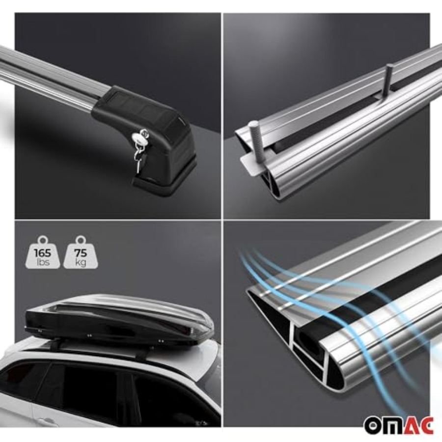 Roof Rack Cross Bars for Mazda - Cargo Rack Aluminum ulasan dan harga