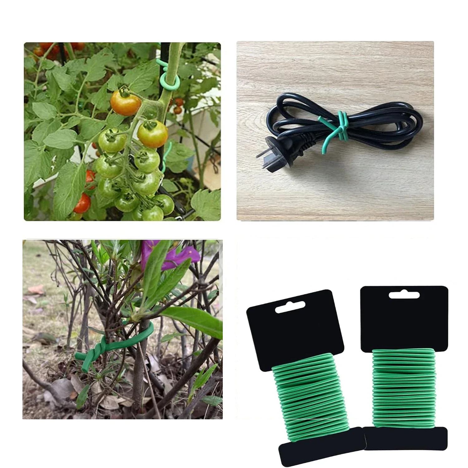 5/8/10m Reusable Plant Support - Cable Lock Flexible ulasan dan harga