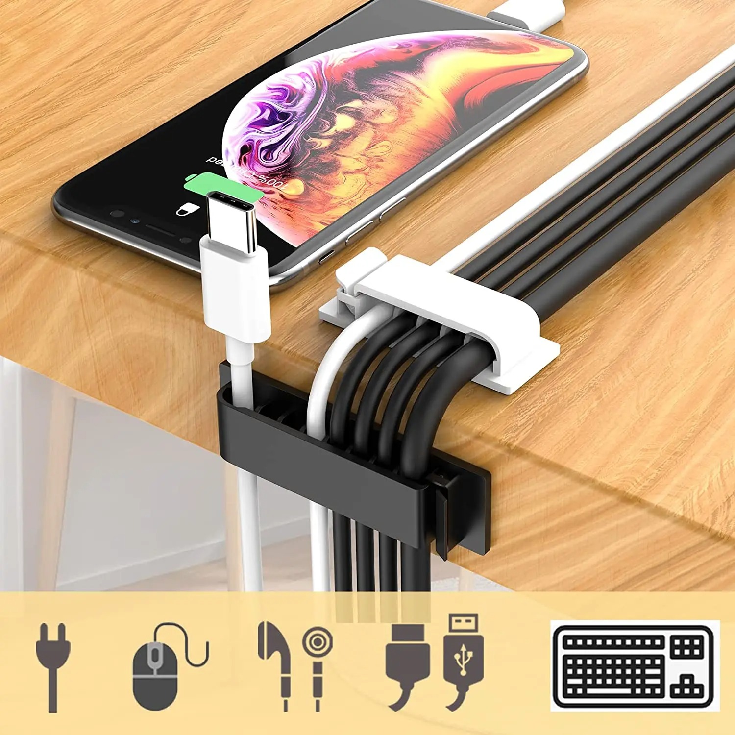 Flexible Silicone Cable Organi - Cable Lock Flexible ulasan dan harga