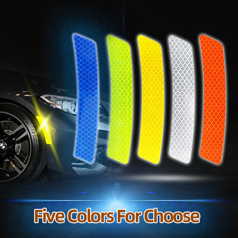 4Pcs/Set Car Reflective Sticke - Spoke Reflector Set ulasan dan harga