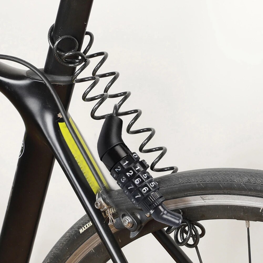 Motorcycle Bicycle Anti-Theft  - Chain Lock Combination ulasan dan harga