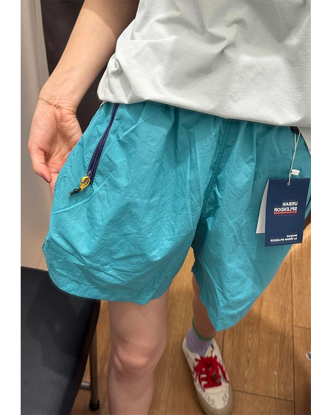 Lake Blue Quick Dry Sports Sho - Cycling Shorts For Commute ulasan dan harga
