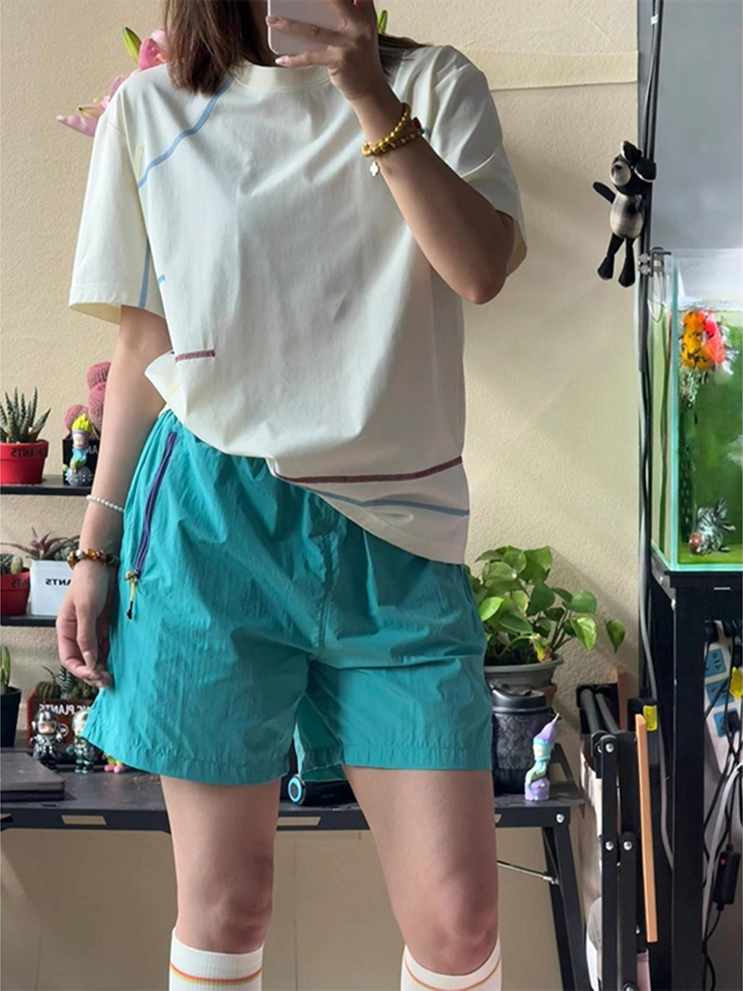 Lake Blue Quick Dry Sports Sho - Cycling Shorts For Commute ulasan dan harga