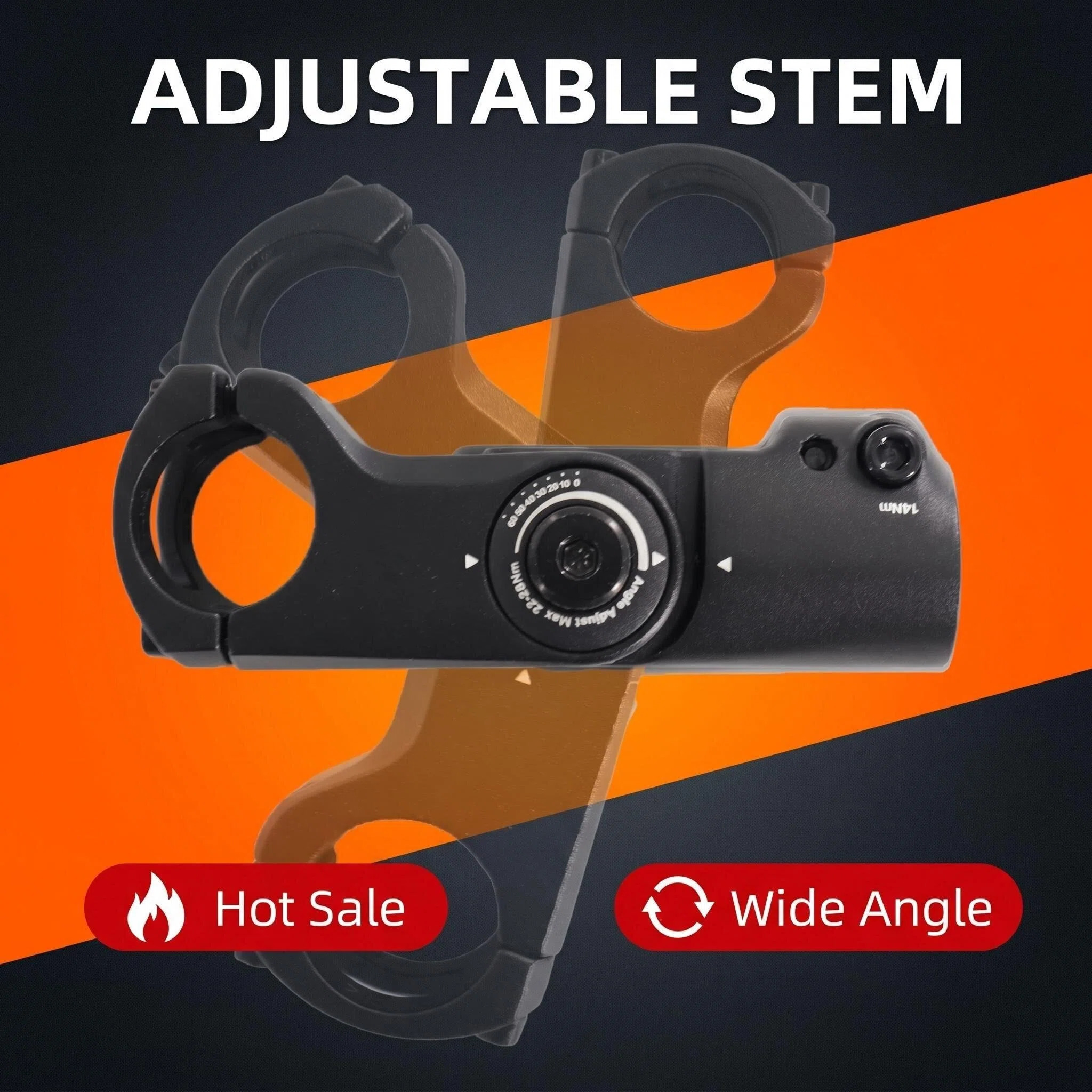 TESNO Adjustable Bike Stem Ang - Commuting With Road Bike ulasan dan harga