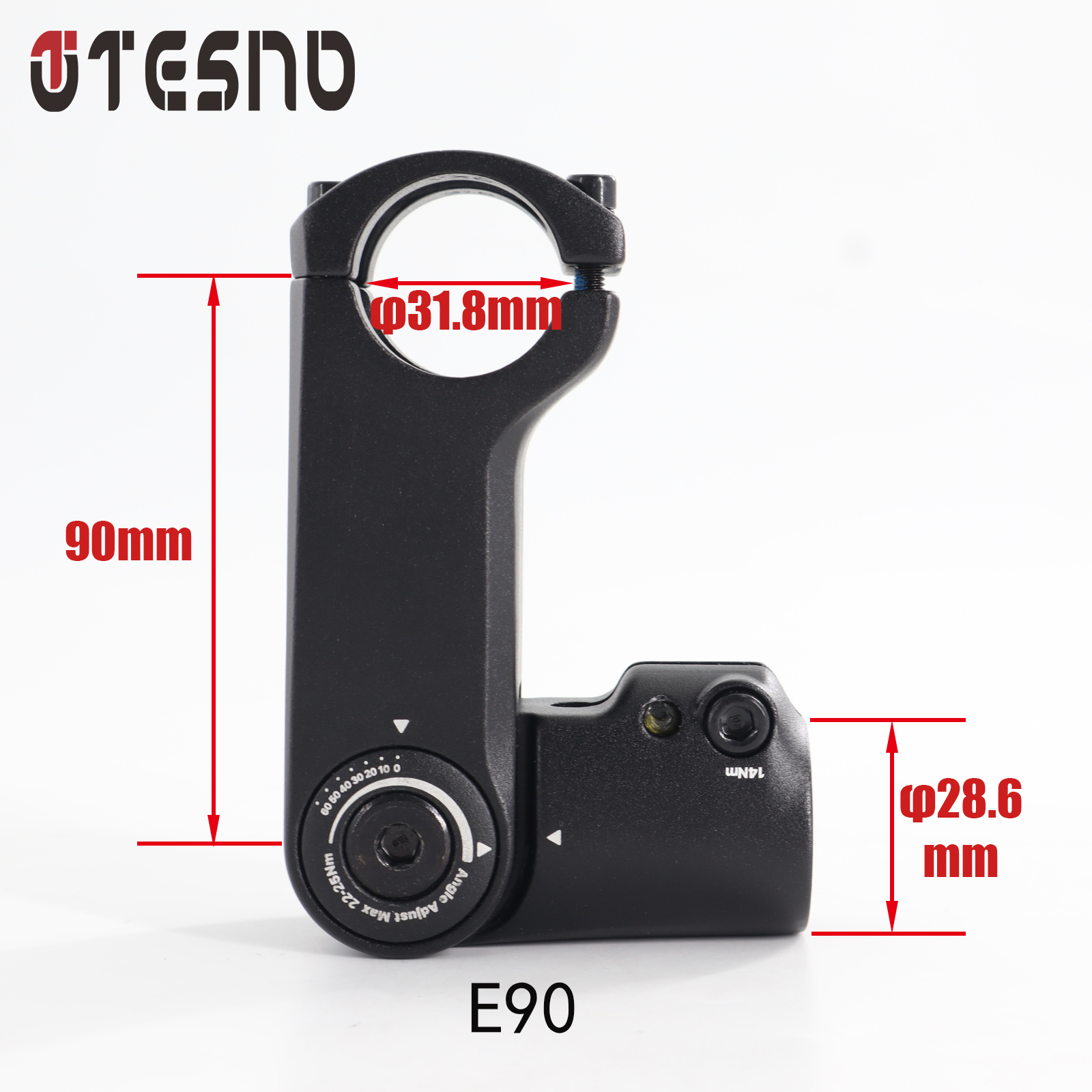 TESNO Adjustable Bike Stem Ang - Commuting With Road Bike ulasan dan harga