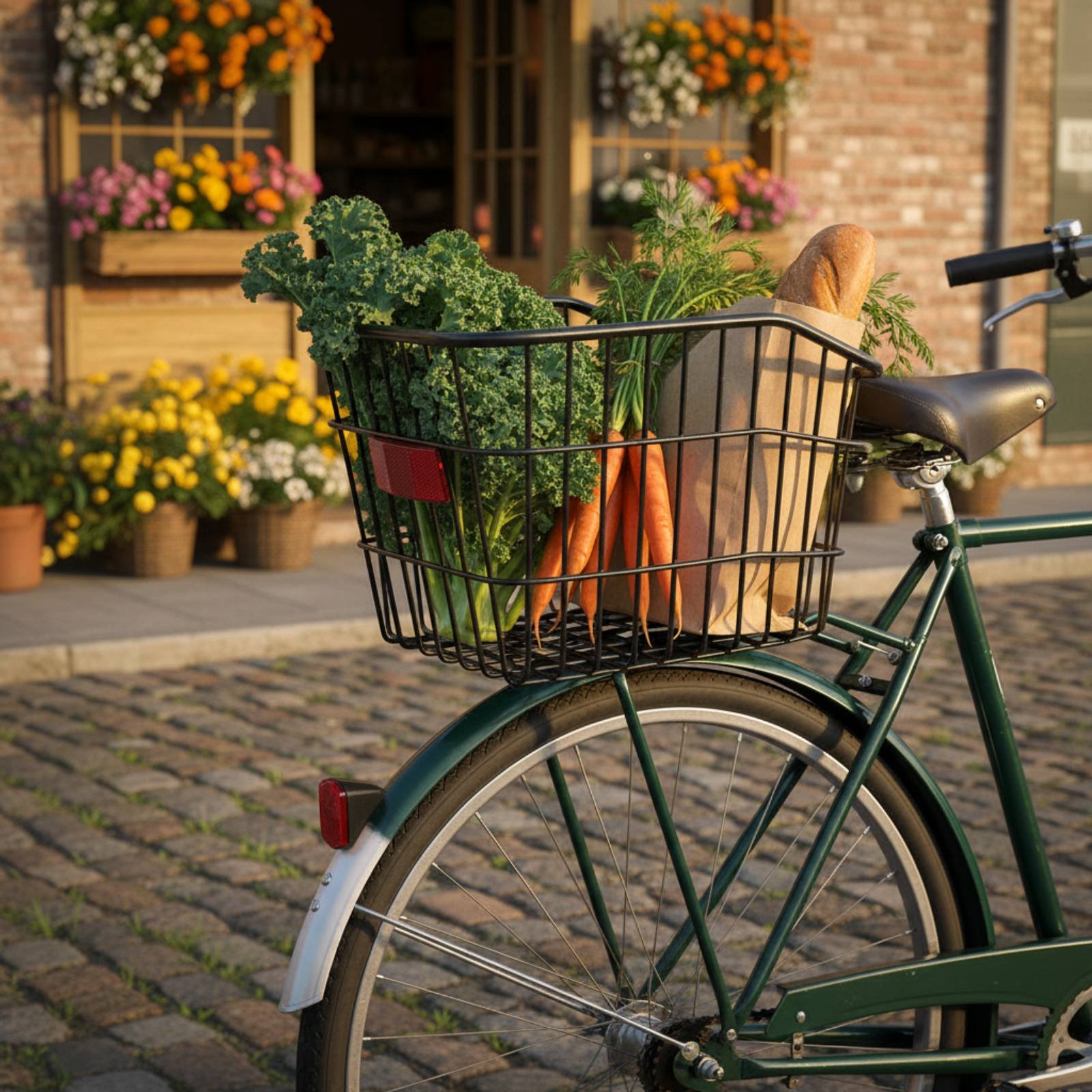 Cycle Rear Rack Basket Sturdy- - Cycling For Commute ulasan dan harga