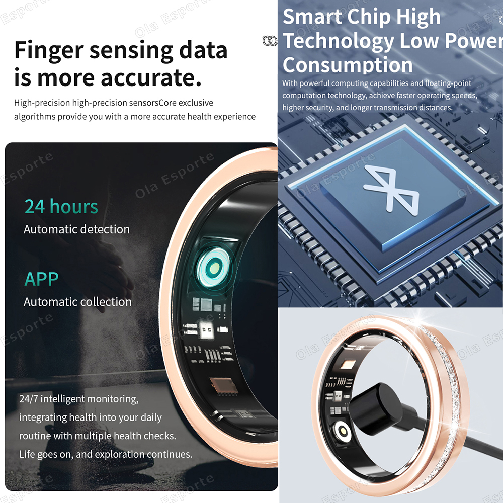 2026 New Smart Ring Lady Heart - Cycling Loop ulasan dan harga