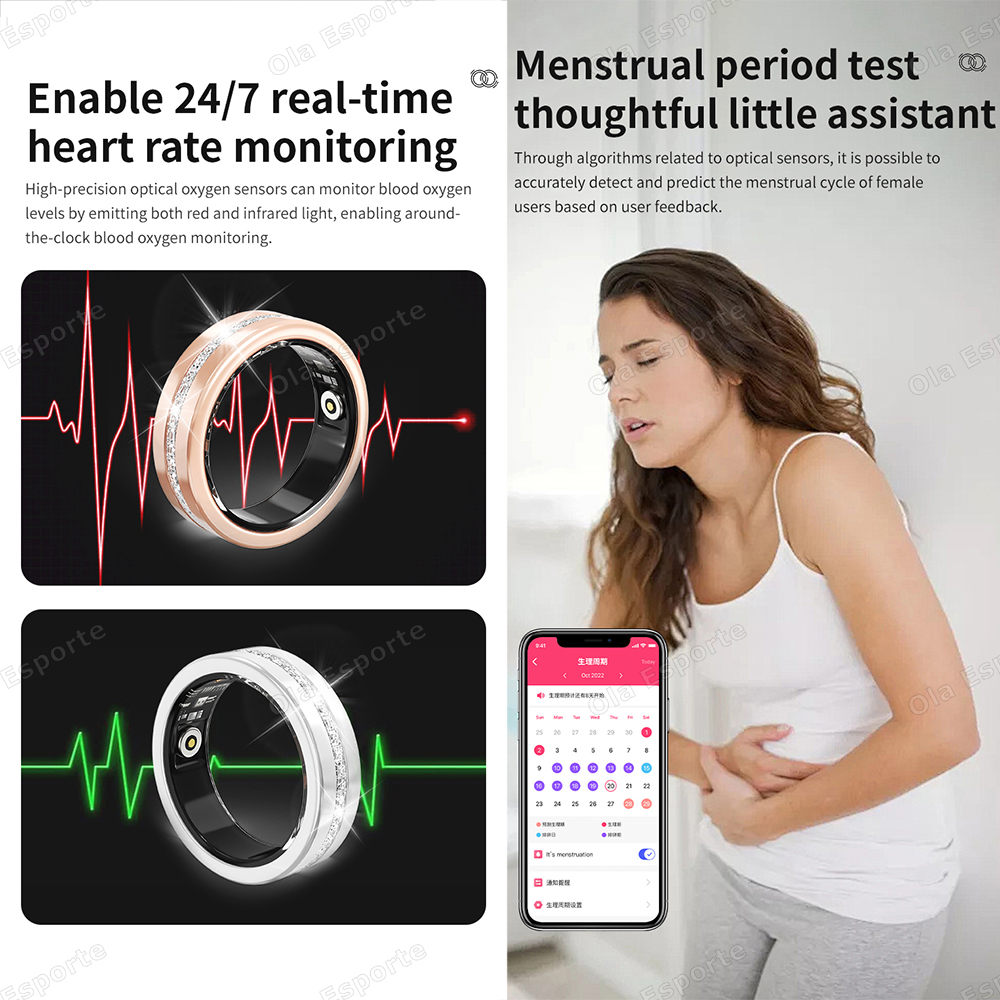 2026 New Smart Ring Lady Heart - Cycling Loop ulasan dan harga