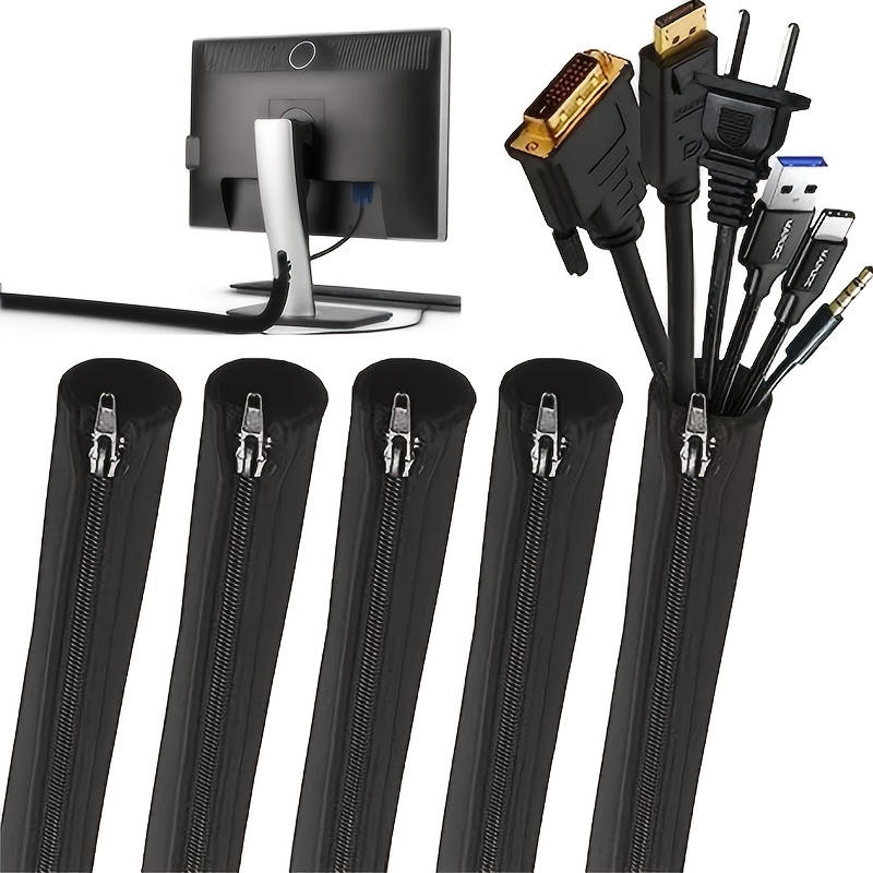 1/2/4 PCS Flexible Cable Manag - Cable Lock Flexible ulasan dan harga