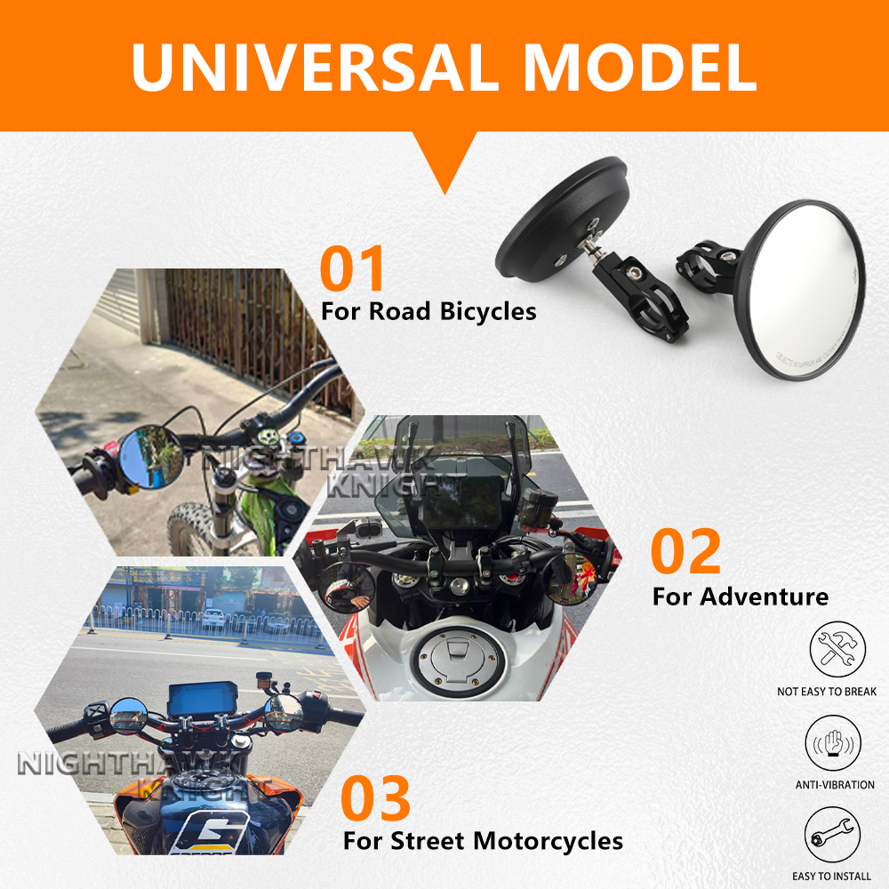 For BMW RNINET R12 nineT R Nin - Mirror Handlebar Convex ulasan dan harga