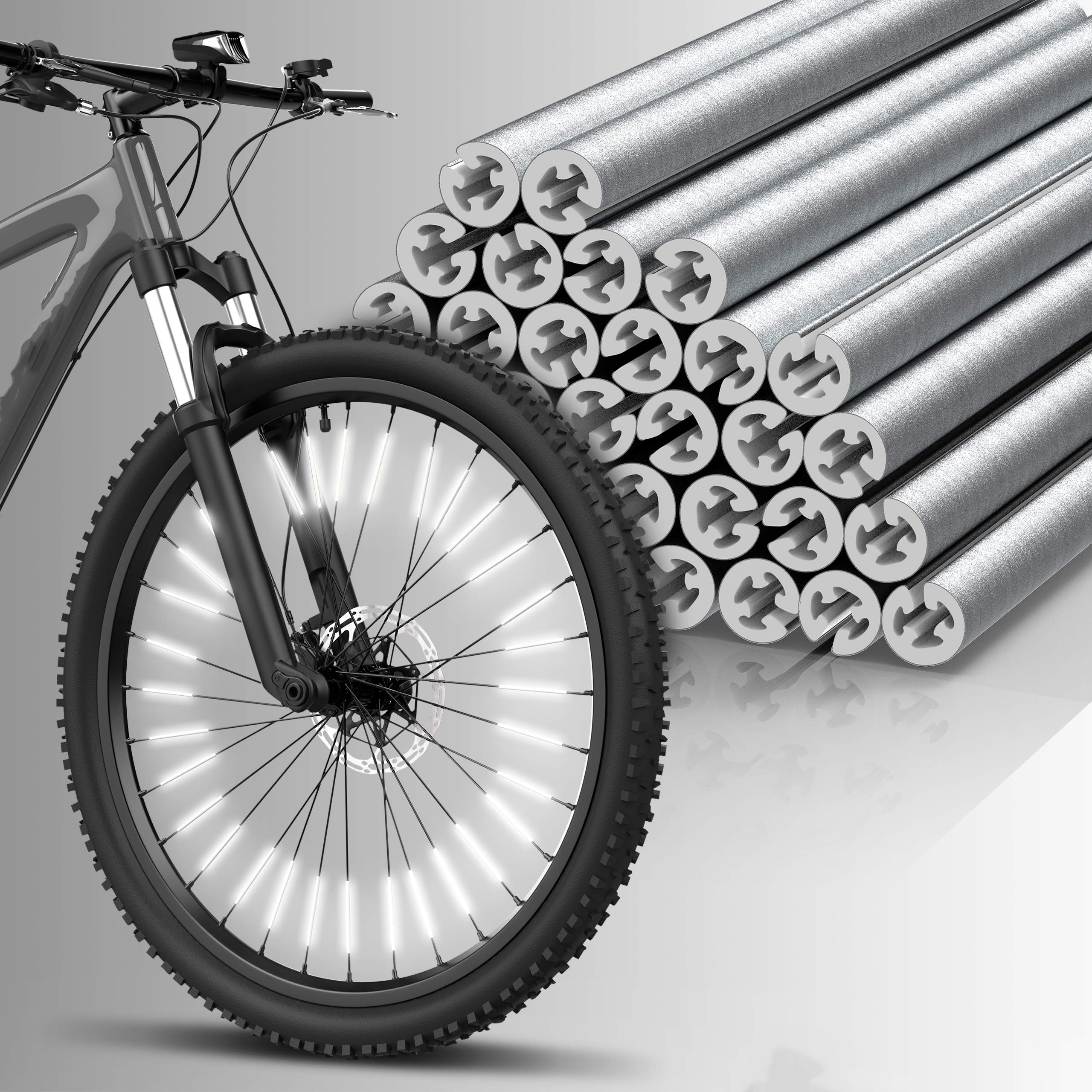 36 Pieces Spoke Reflectors Bic - Spoke Reflector Set ulasan dan harga