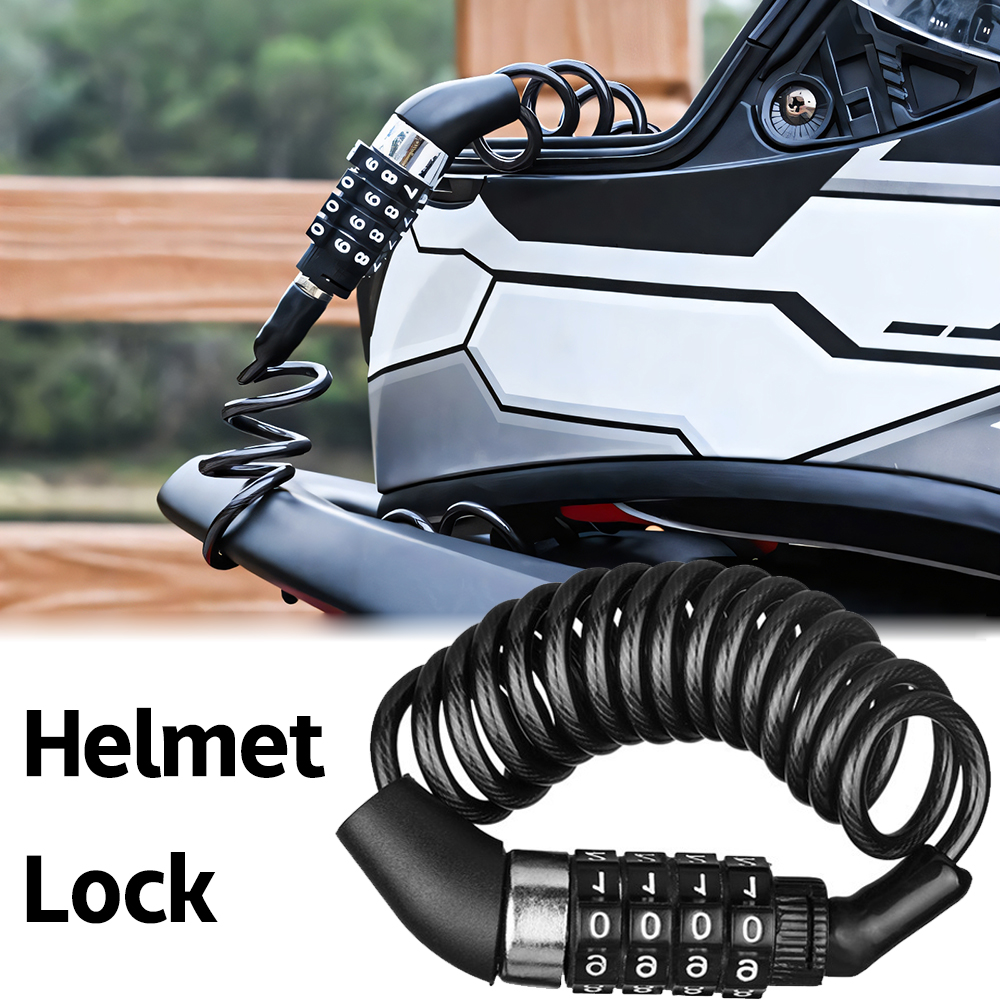 For Motorcycle Bicycle Anti-Th - Chain Lock Combination ulasan dan harga
