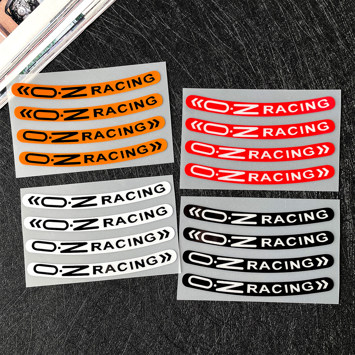4Pcs/set Wheel Stickers 17Inch - Spoke Reflector Set ulasan dan harga