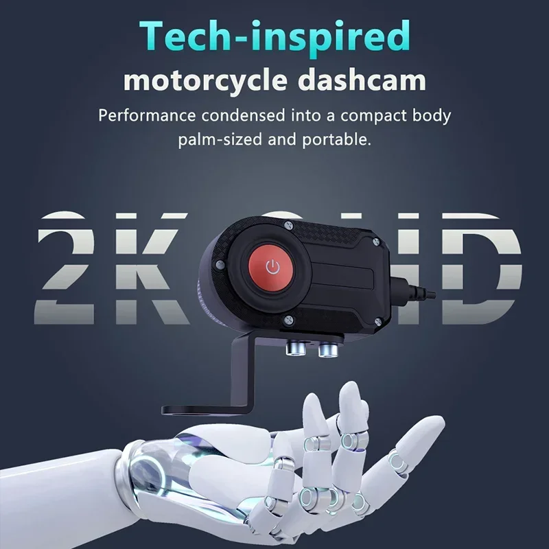 2K HD Motorcycle DVR Waterproo - Cycling Loop ulasan dan harga