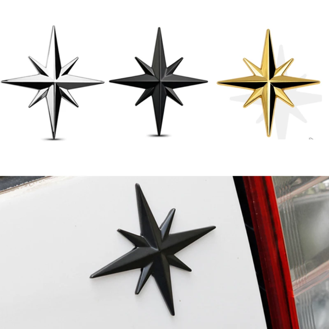 1Pcs 3D Metal Car Decoration M - Cycling Quote ulasan dan harga