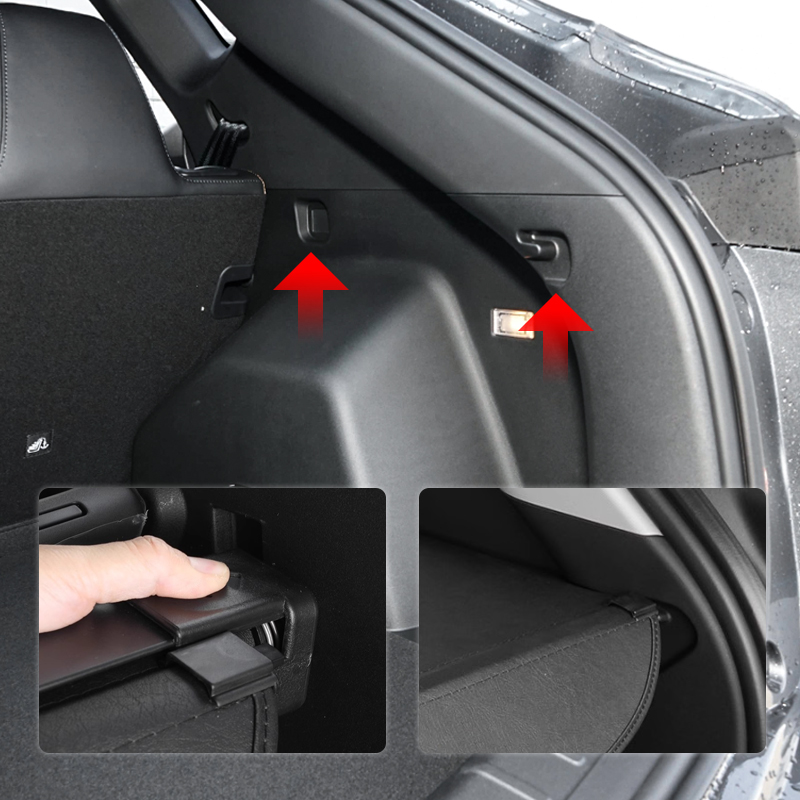 Retractable Trunk Cargo Cover  - Cargo Rack Aluminum ulasan dan harga