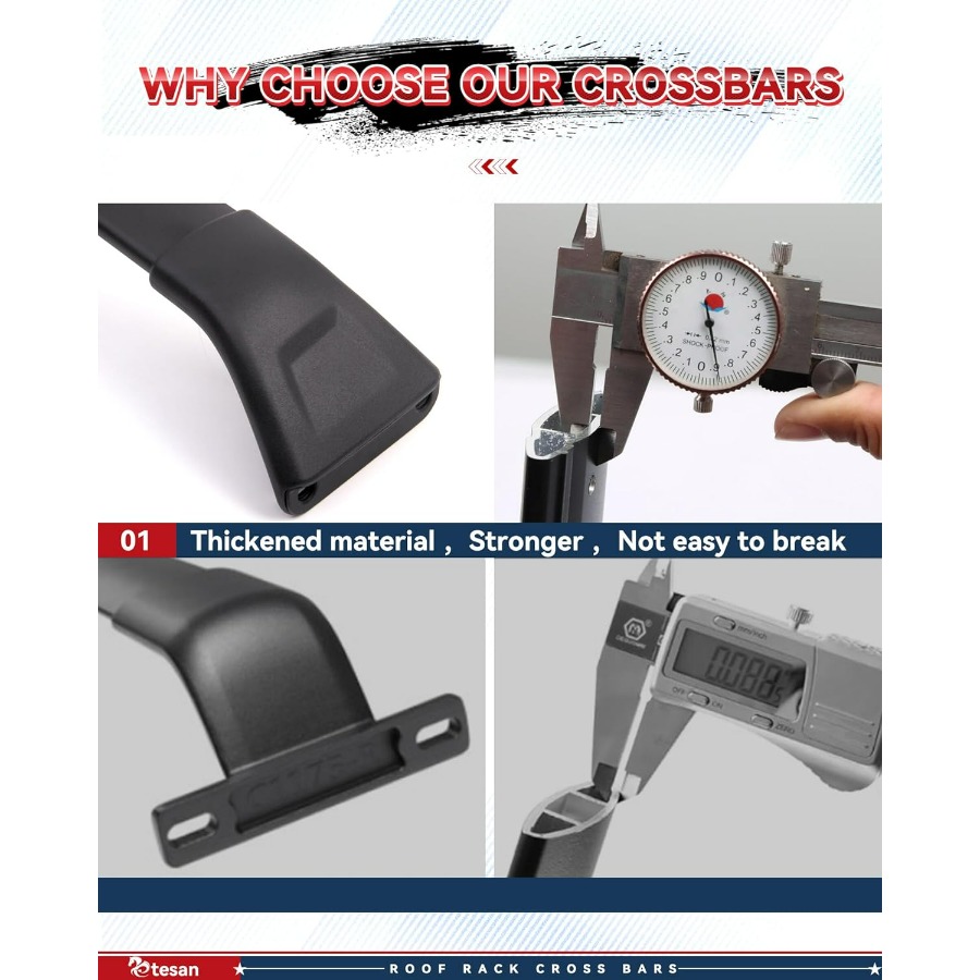 Roof Rack Cross Bars for Mazda - Cargo Rack Aluminum ulasan dan harga