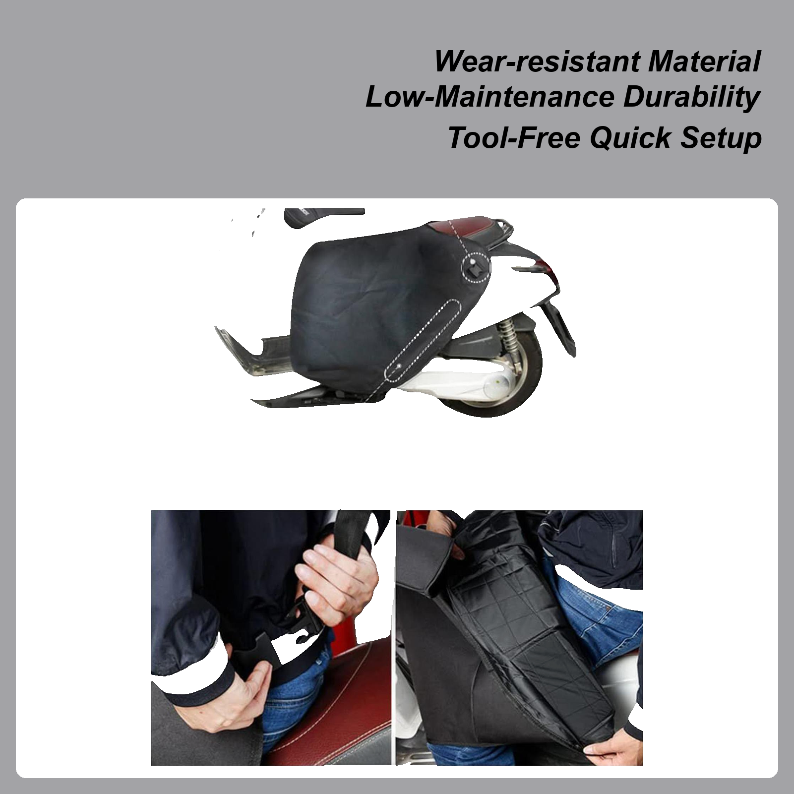 Motorcycle Leg Protection Knee - Cycling For Commute ulasan dan harga