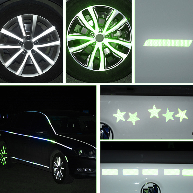 1 Set Car Tire Reflective Stic - Spoke Reflector Set ulasan dan harga