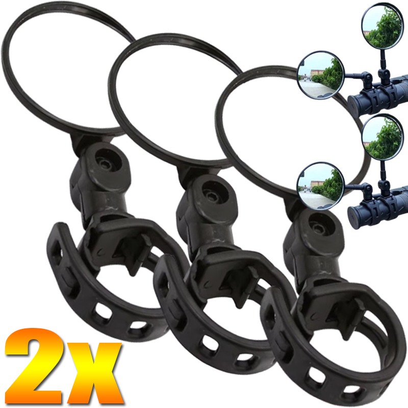 360°Adjustable Rotate Convex W - Mirror Handlebar Convex ulasan dan harga