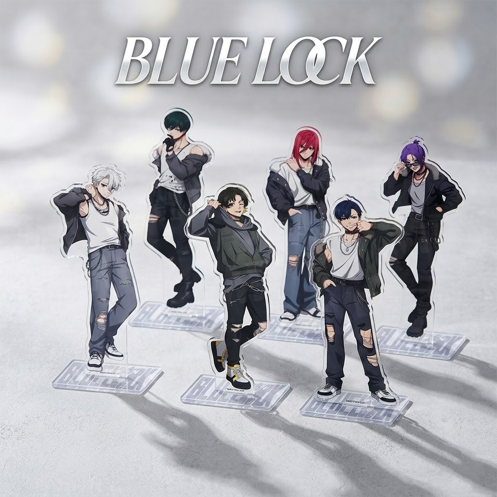 Anime Blue Lock 15CM Acrylic S - Chain Lock Combination ulasan dan harga
