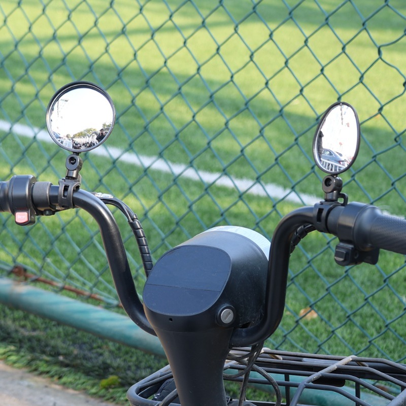 1-4PCS Bicycle Rearview Mirror - Mirror Handlebar Convex ulasan dan harga