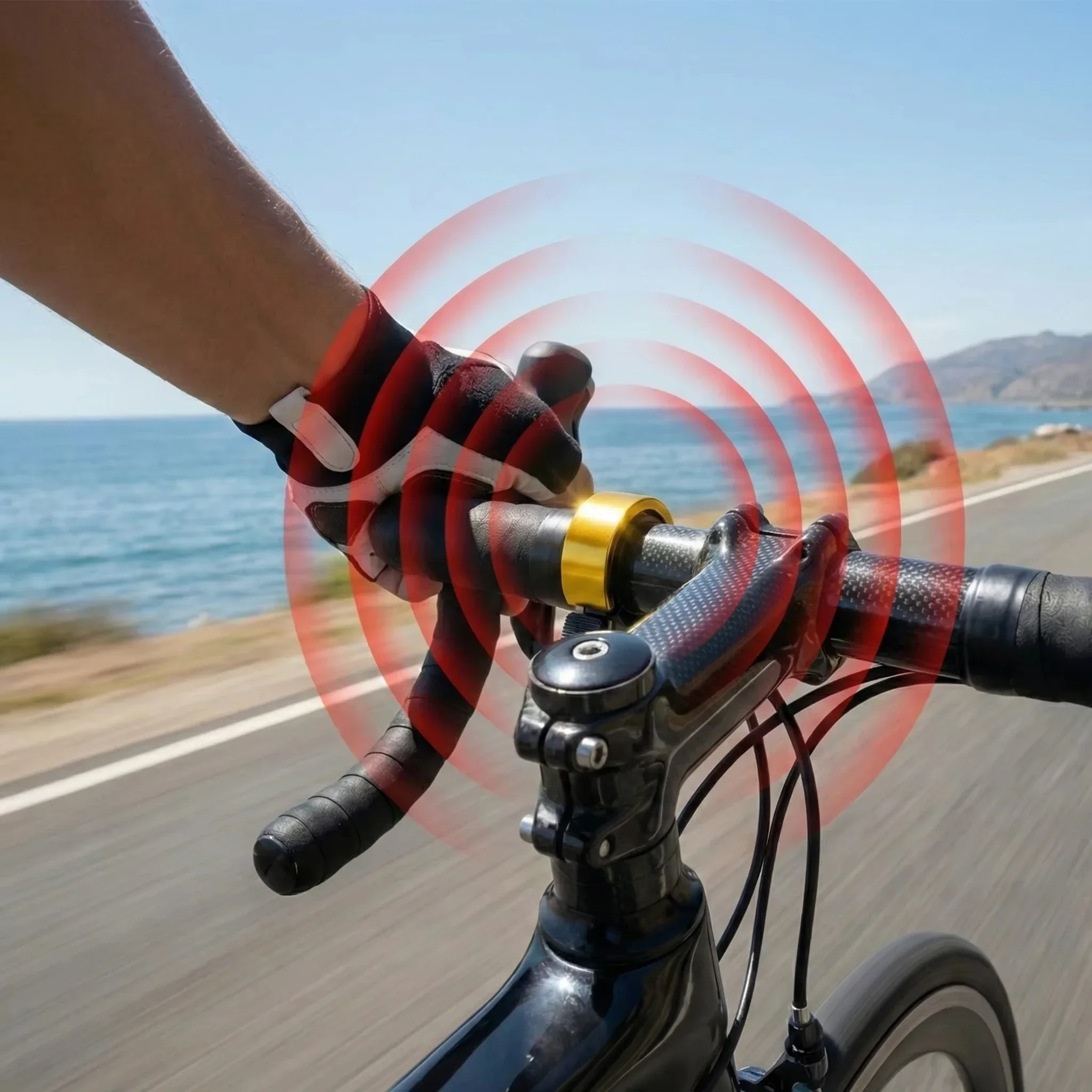 Bicycle Bell MTB Bicycle Horn  - Bell Handlebar Ring ulasan dan harga