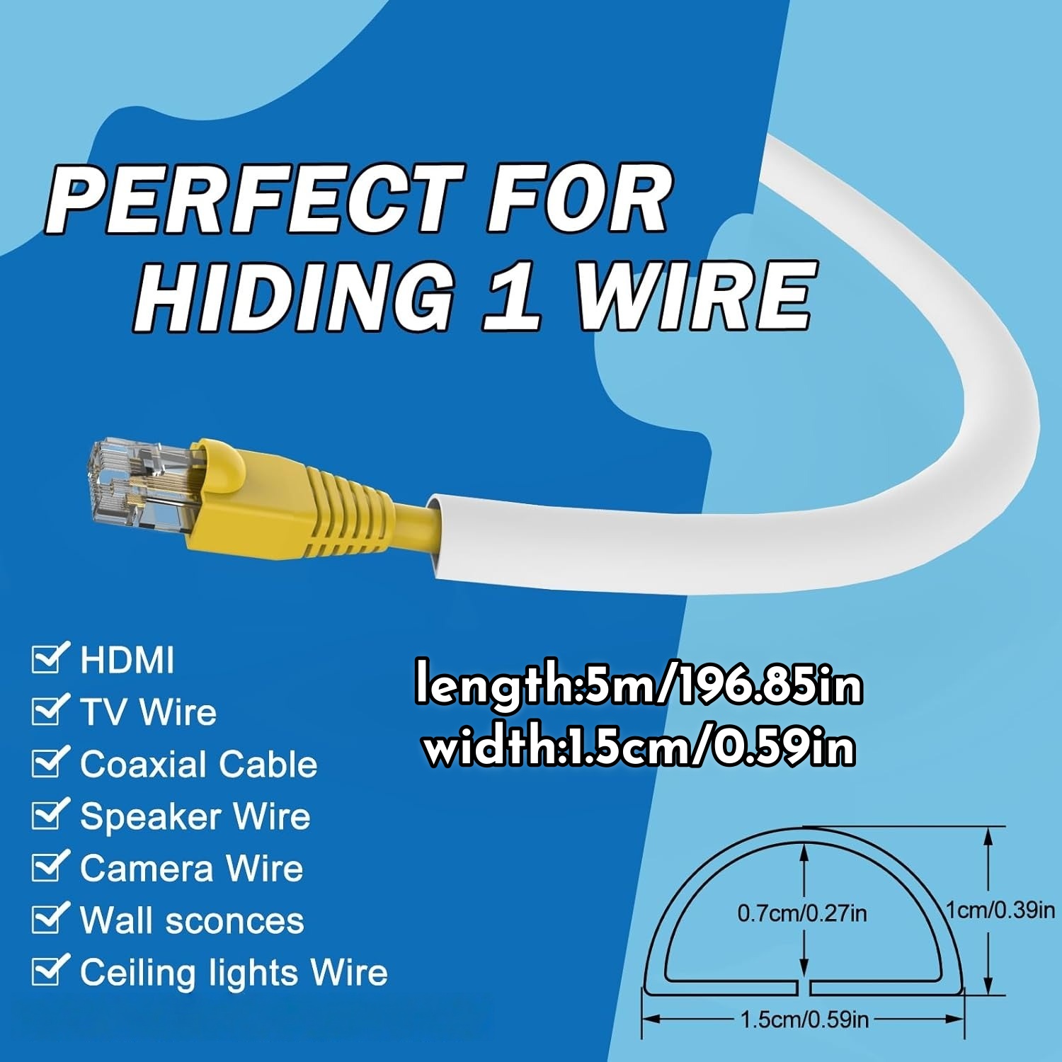 1PC 1/3/5m Flexible floor cabl - Cable Lock Flexible ulasan dan harga