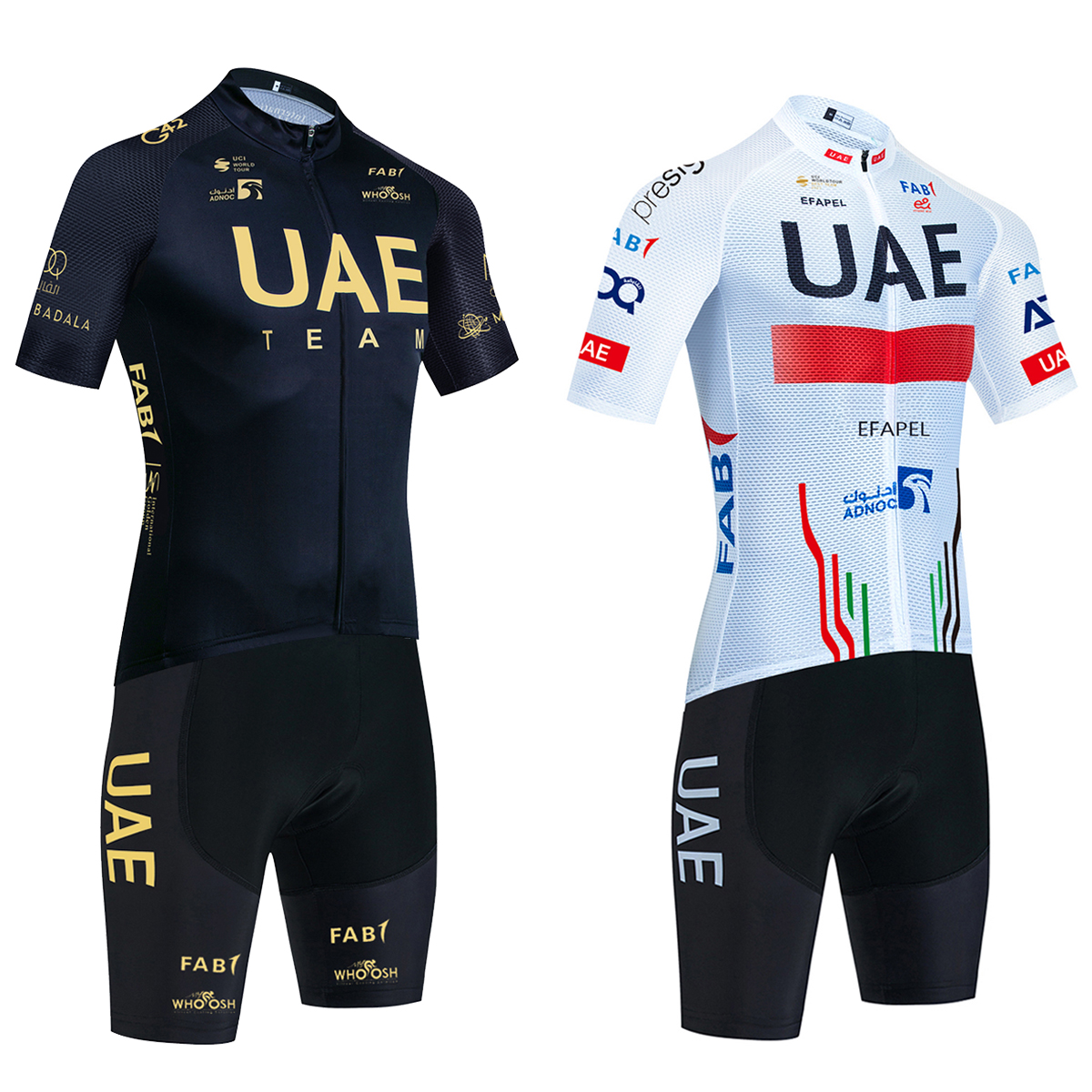 New UAE Cycling Jersey Gold Co - Cycling Commute Shorts ulasan dan harga