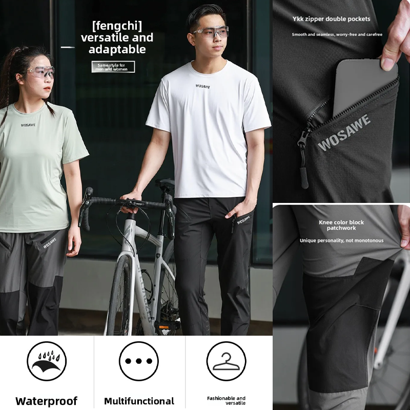 WOSAWE Men's Motorcycle Pants  - Cycling Commuter Pants ulasan dan harga
